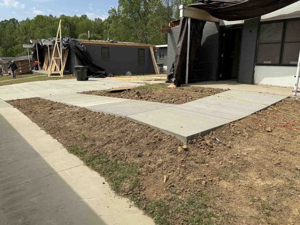 Concrete Driveways and Sidewalks