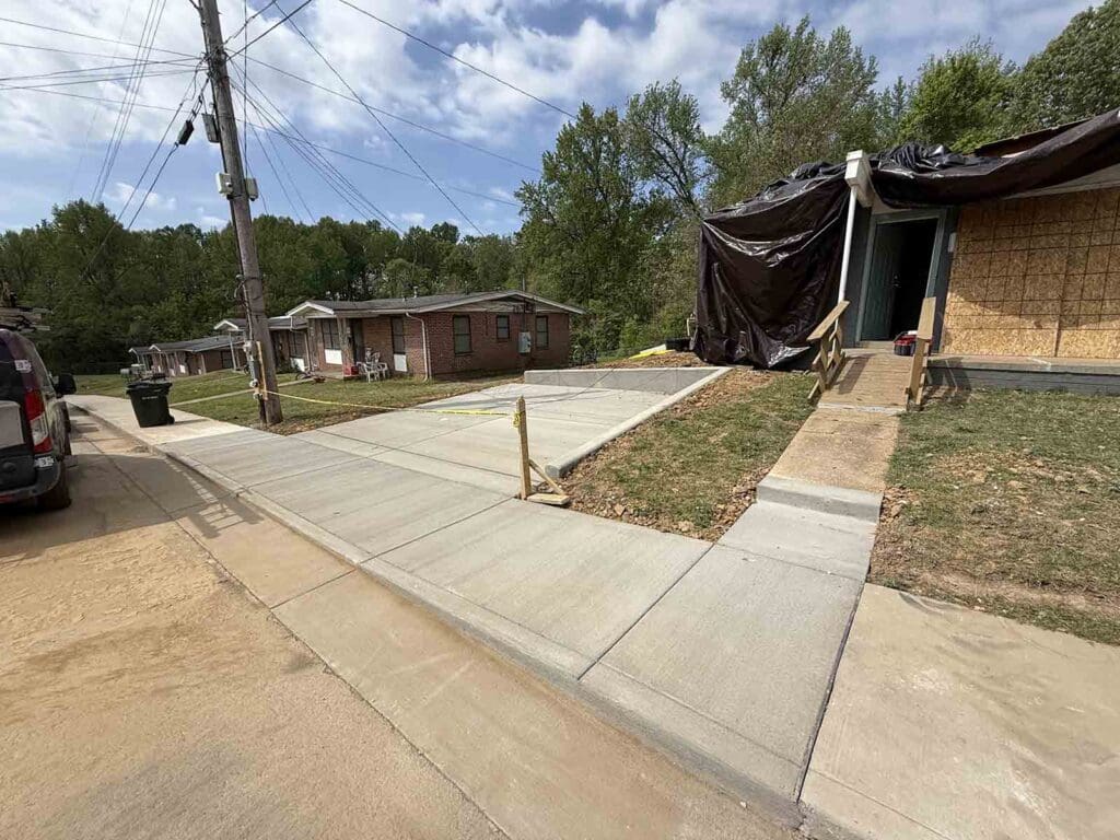 Concrete Driveways and Sidewalks
