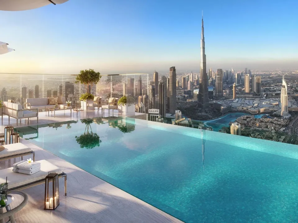 Waldorf Astoria Dubai skyline views