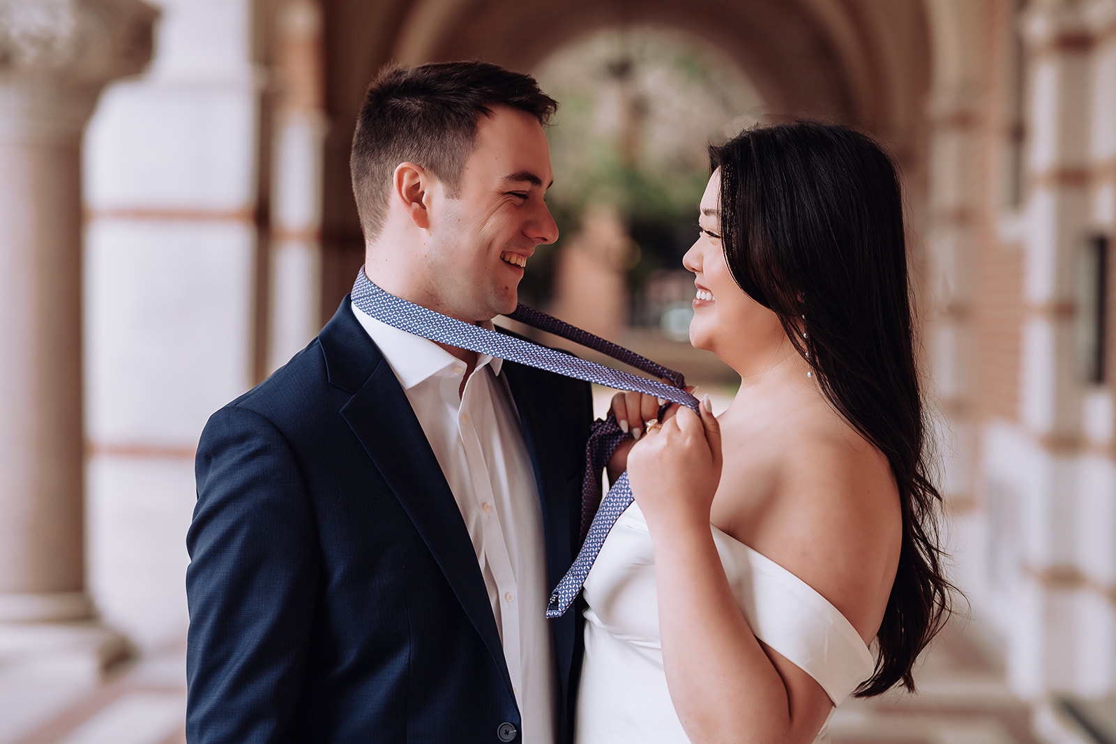 Rice University Engagement Shoot