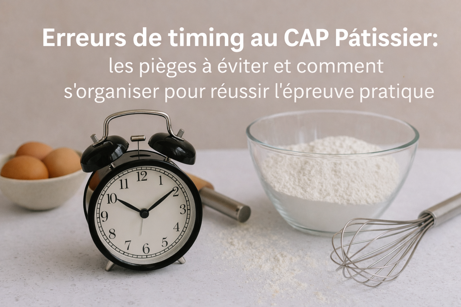 Erreurs de timing au CAP Pâtissier : les pièges à éviter et comment s’organiser pour réussir l’épreuve pratique Erreurs de timing au CAP Pâtissier : les pièges à éviter et comment s’organiser pour réussir l’épreuve pratique