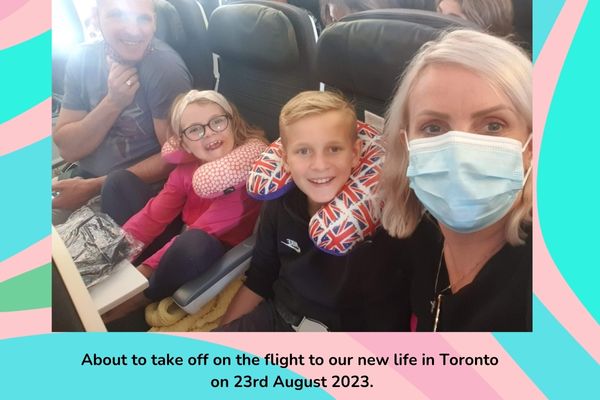 On our way to live in Toronto On our way to live in Toronto
