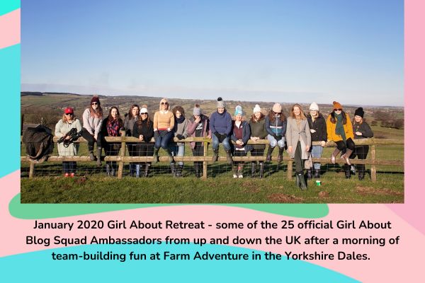 The girl about blog squad at Farm Adventure in 2020 The girl about blog squad at Farm Adventure in 2020