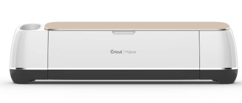 A picture of a cricut maker in white background