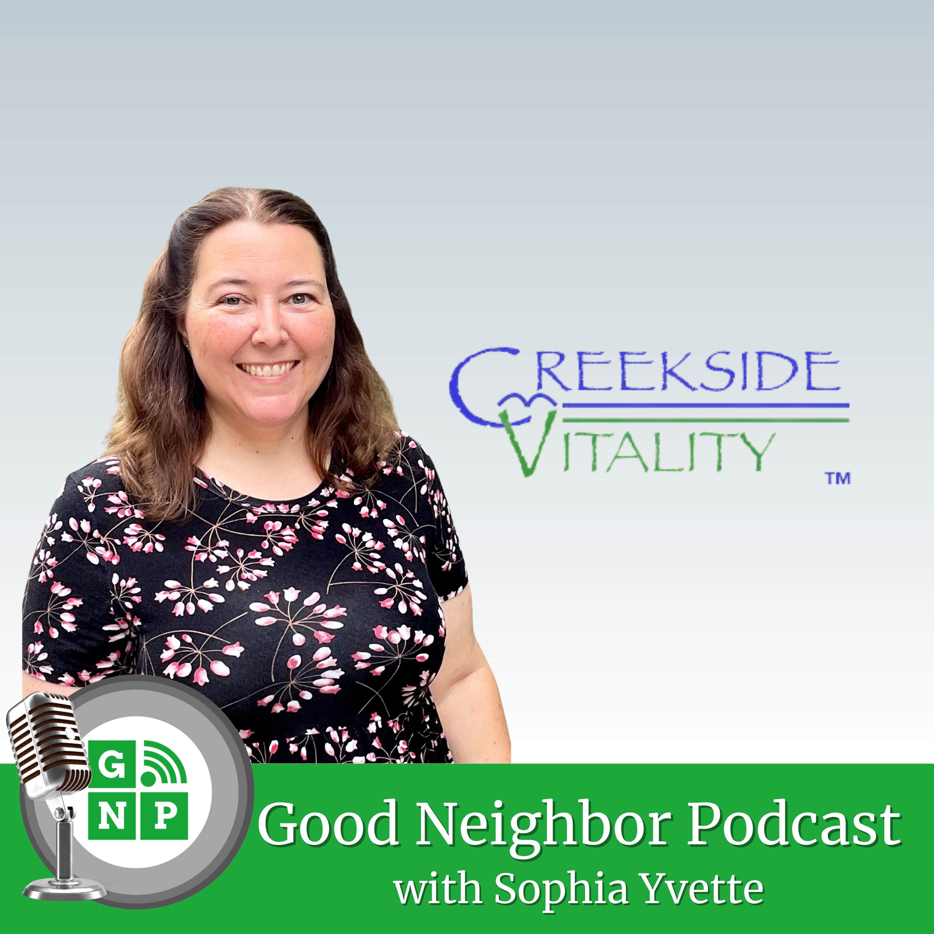 Cory Martin with Creekside Vitality