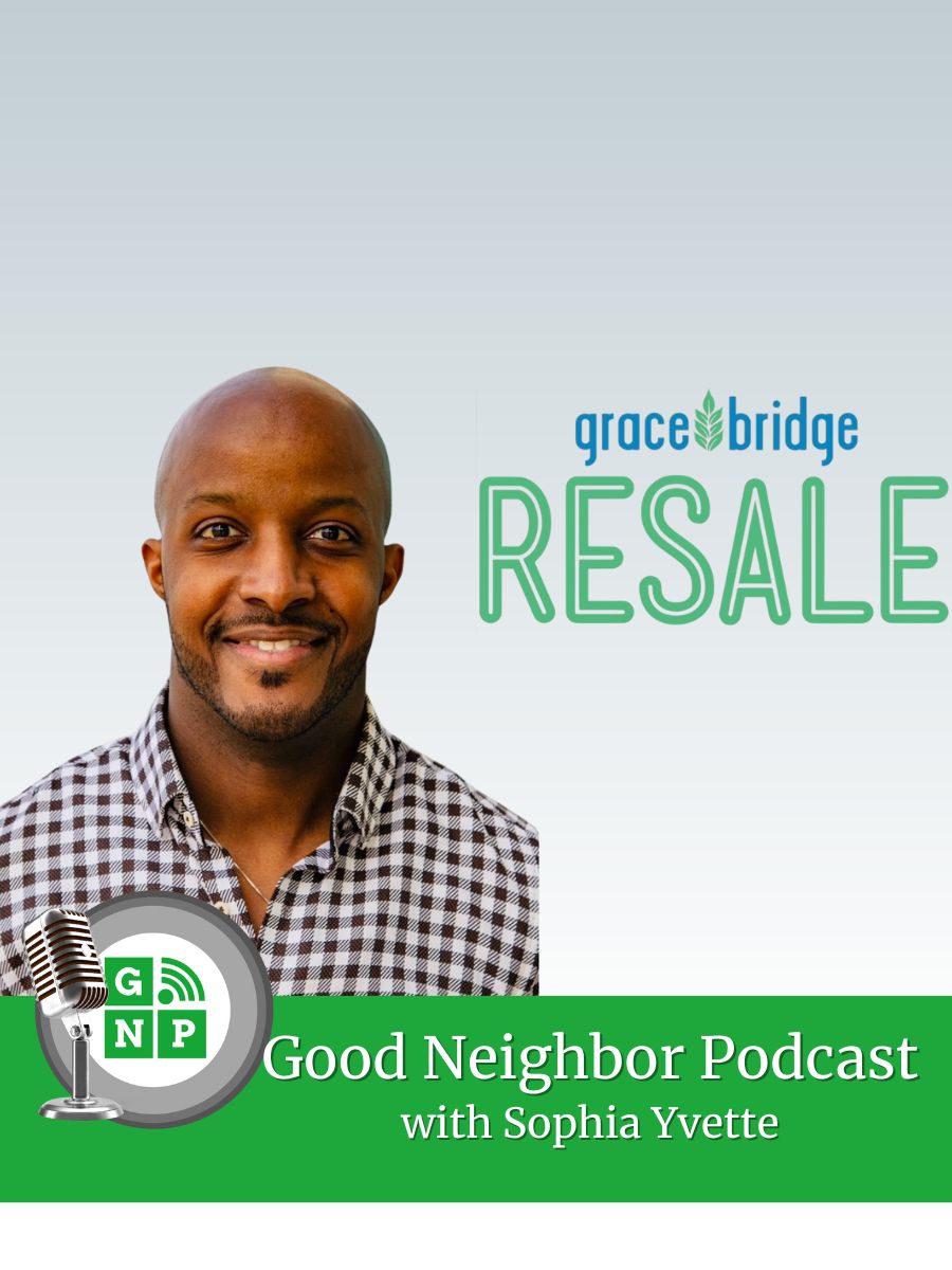 Marcell Timmons with Grace Bridge Resale