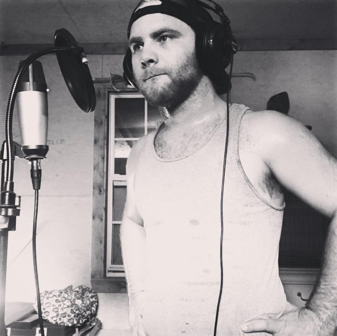 B-Villainous recording in a shed