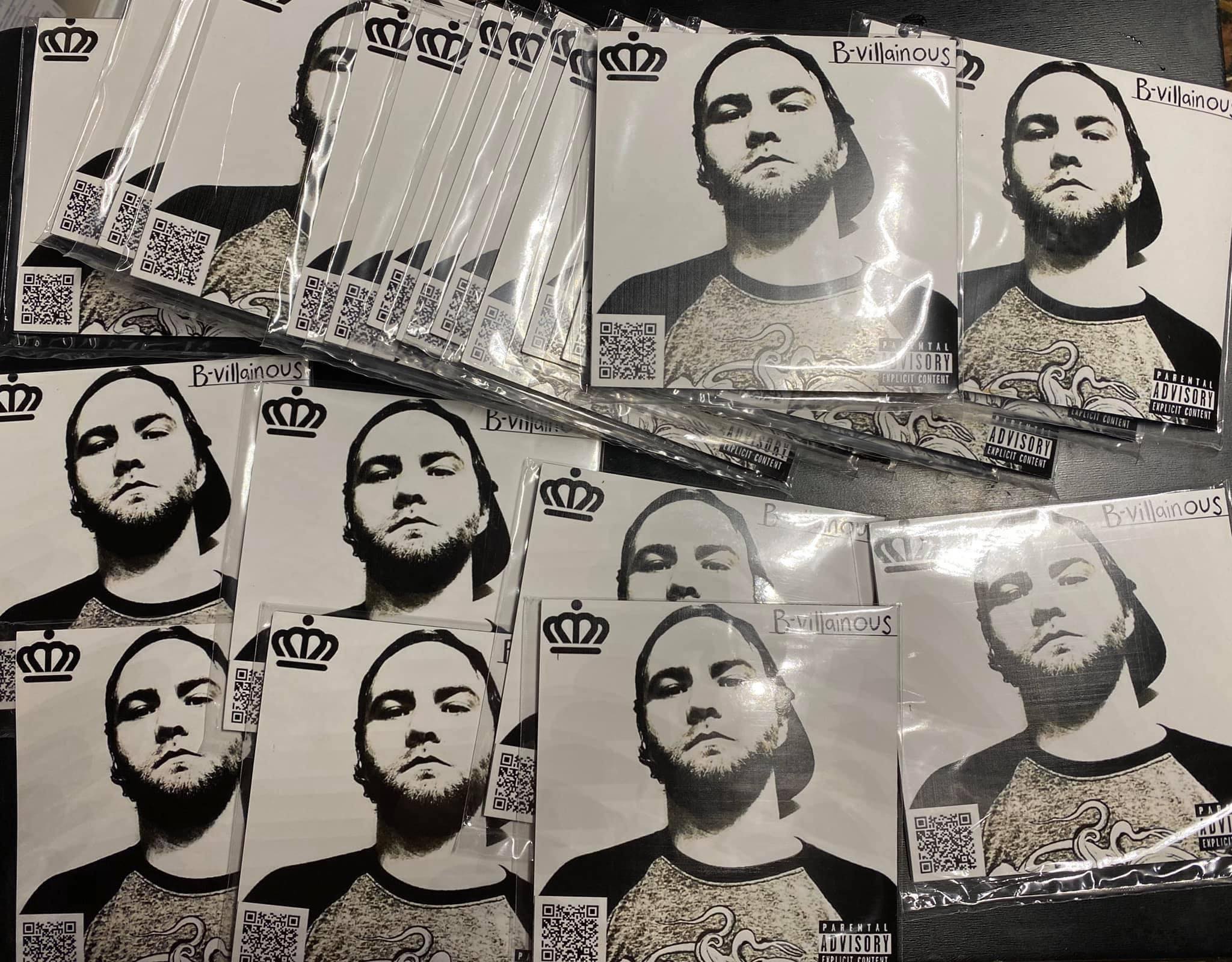 Pressed copies of the Queen City mixtape