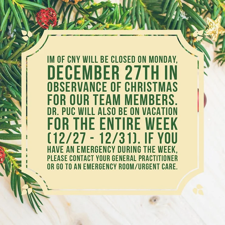 Holiday Hours