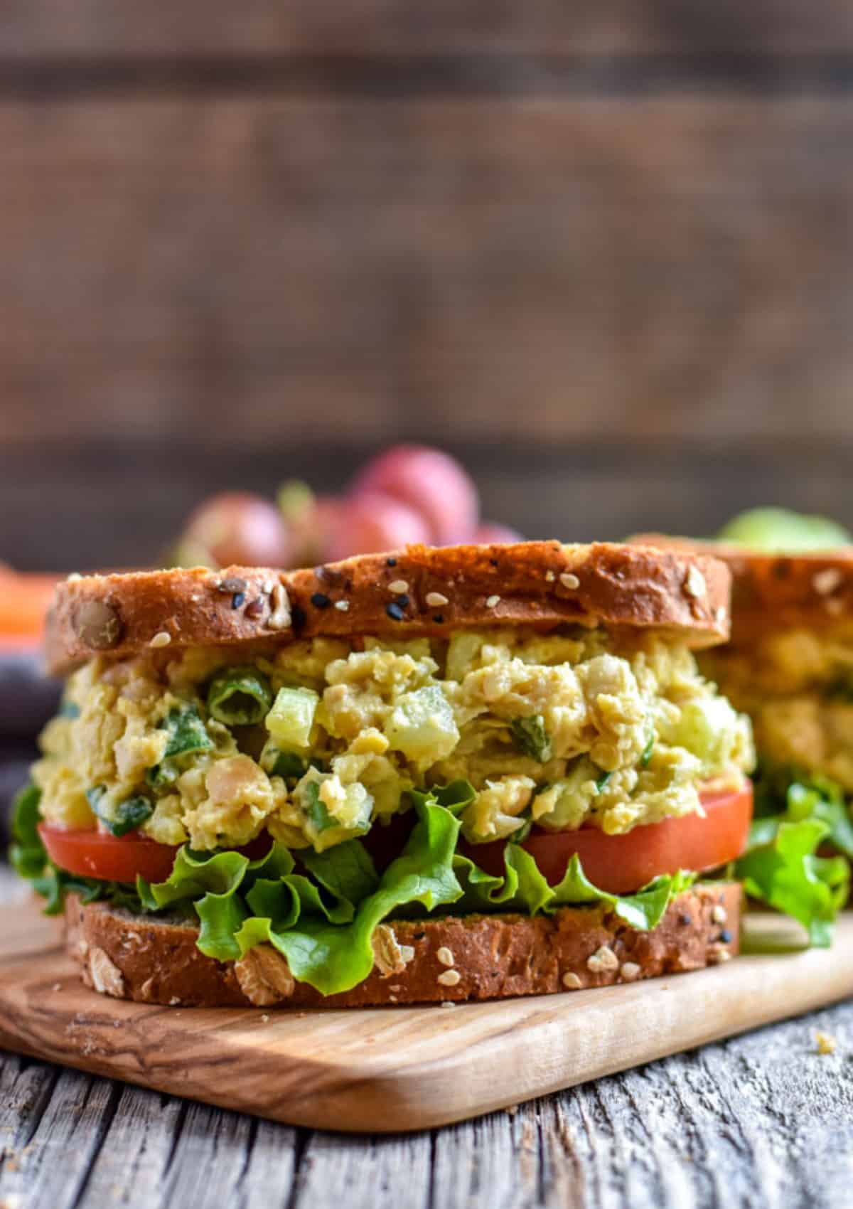 Savoury Chickpea Sanwhich