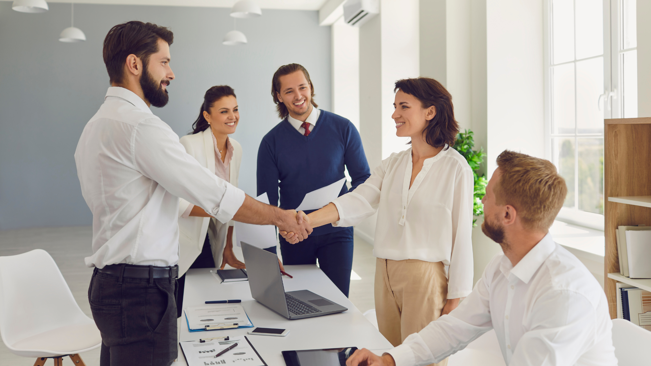Businesswoman promotion Businesswoman promotion