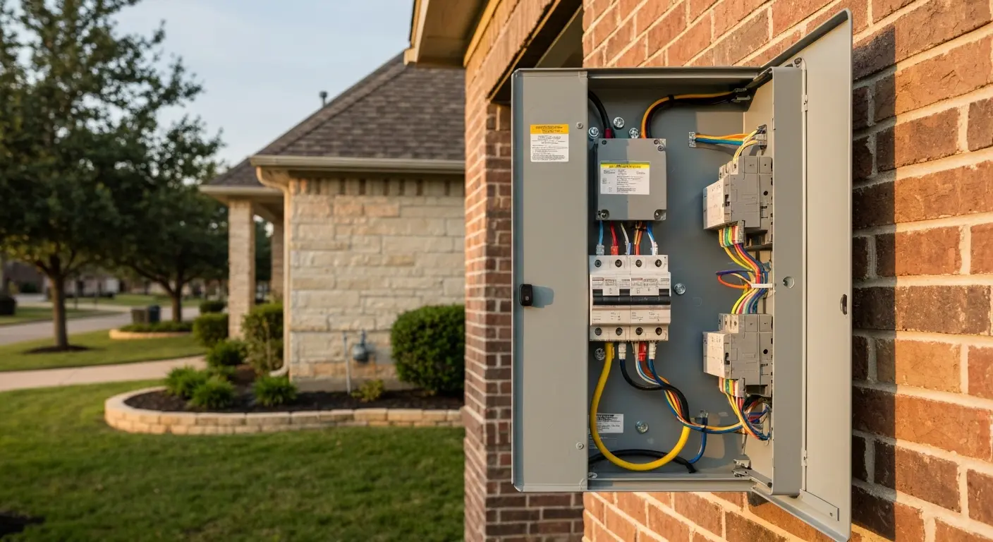 Residential neighborhood electrical service