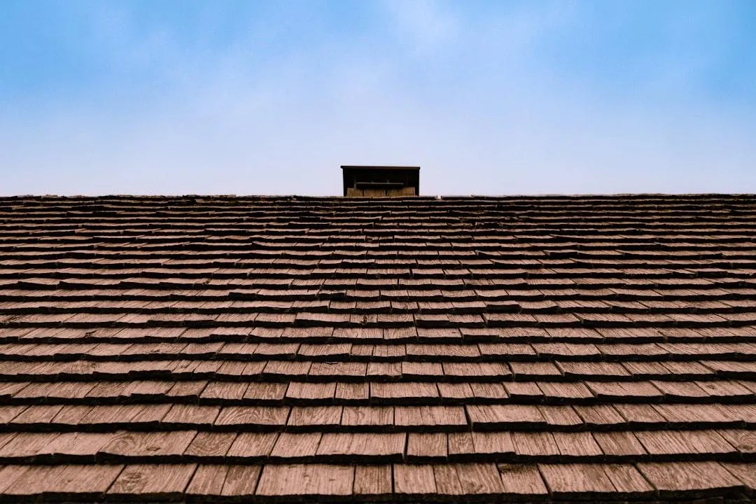 After roof cleaning