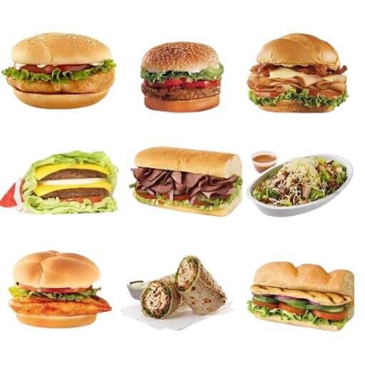 Grilled fast food