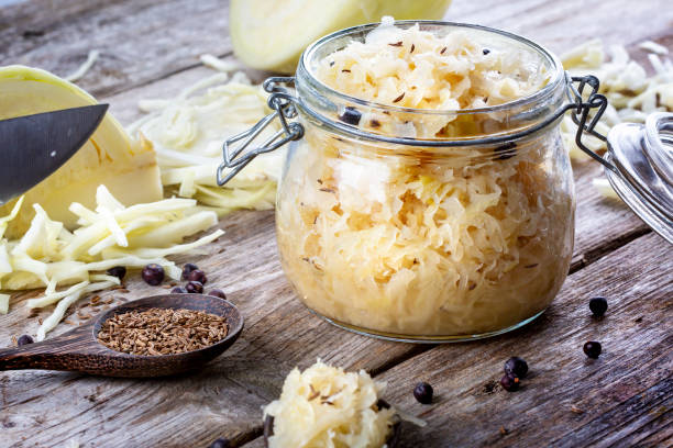 fermented cabbage