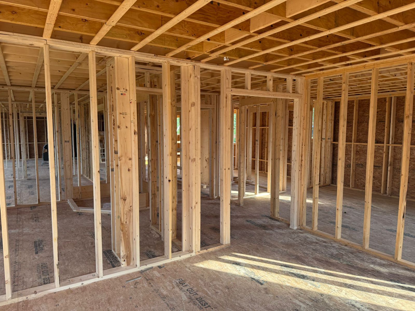 Roof framing construction