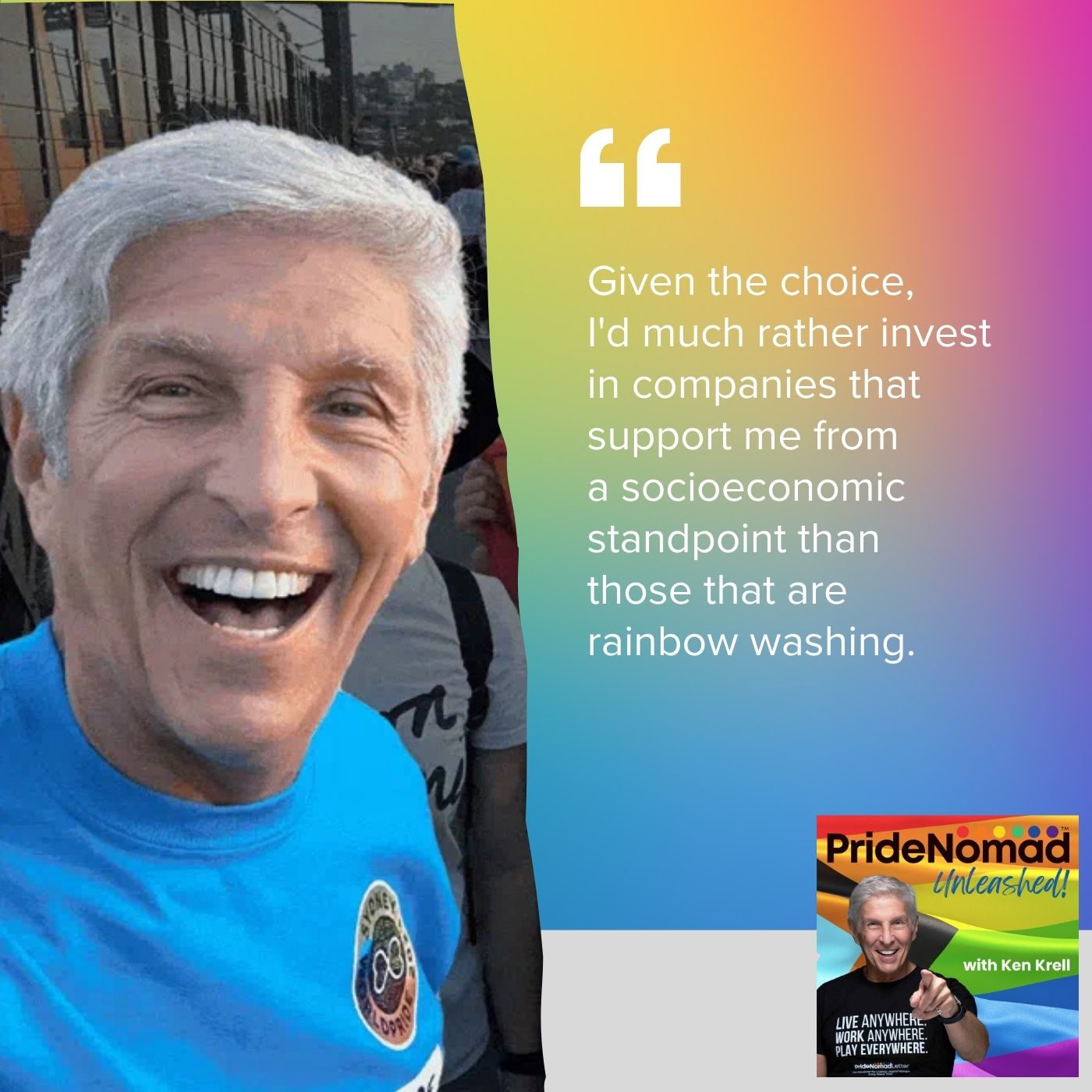 Pride Nomad Unleashed - Ken Krell | Ben Stokes | Radical Inclusion Pride Nomad Unleashed - Ken Krell | Ben Stokes | Radical Inclusion