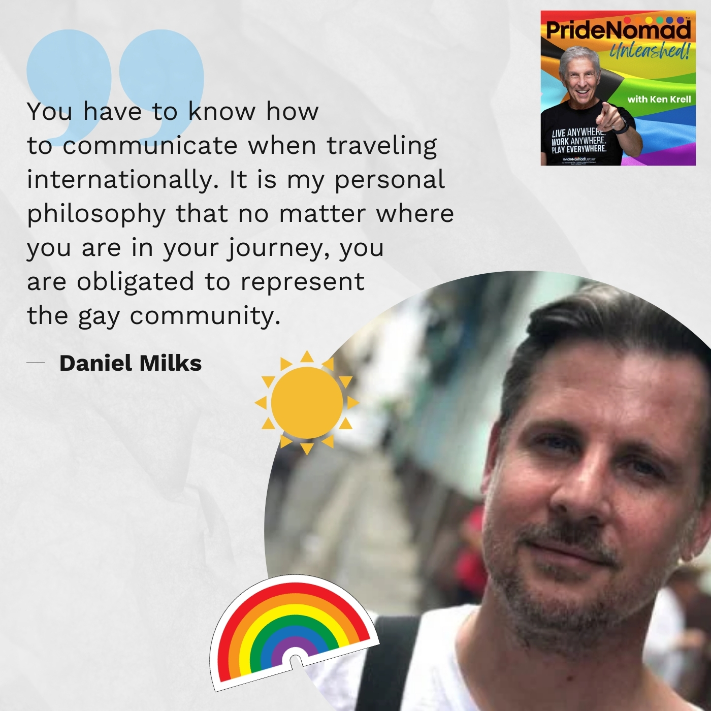 Pride Nomad Unleashed - Ken Krell | Daniel Milks | South Dakota LGBTQ Travel Pride Nomad Unleashed - Ken Krell | Daniel Milks | South Dakota LGBTQ Travel