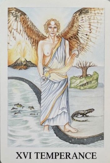 Merlin Tarot deck angel