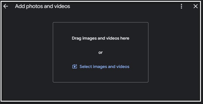 Screenshot of GBP add photos option so landscapers know how to add photos Screenshot of GBP add photos option so landscapers know how to add photos
