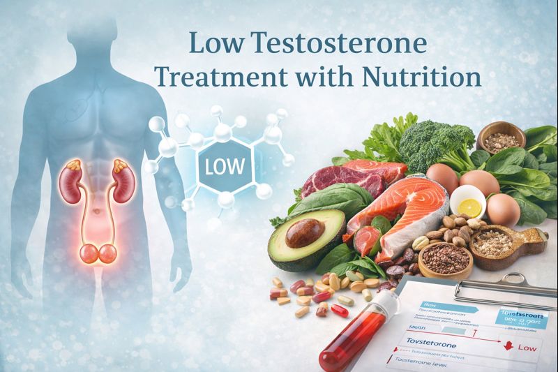 Low Testosterone Treatment with Nutrition