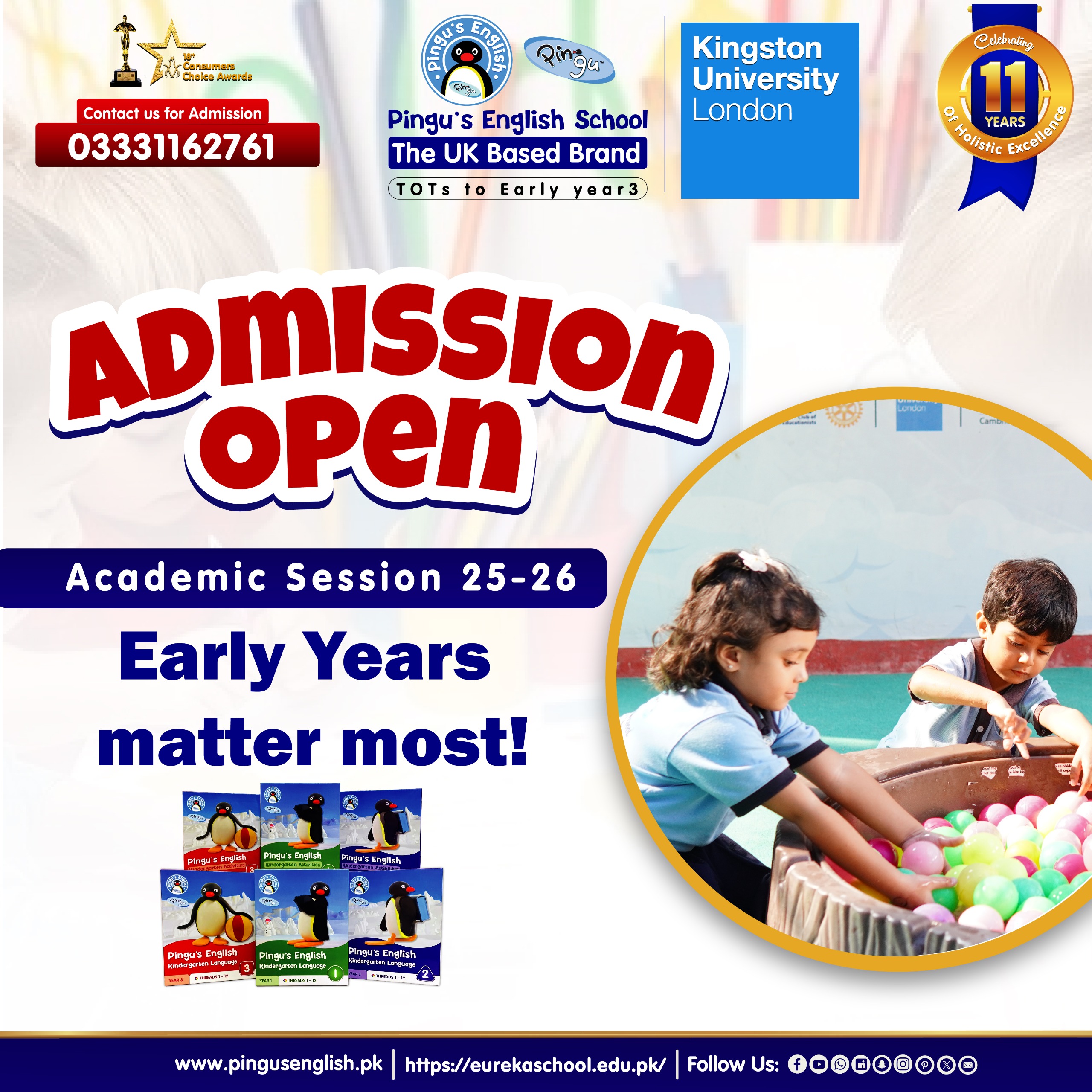 ADMISIONS ARE OPEN ACADEMIC SESSION 2025-2026