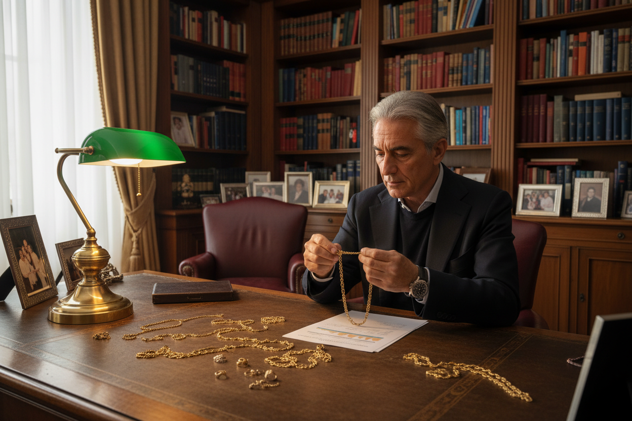 Oro Ereditato: Perdi il 24% Dal Compro Oro. L'Alternativa Svizzera