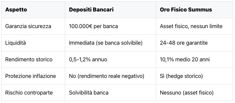 depositi in banca