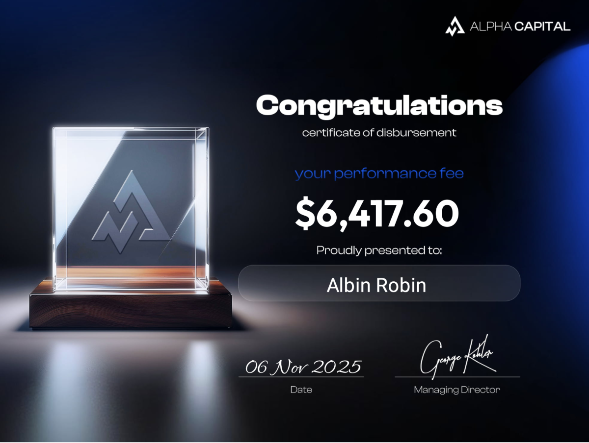 Albin's Trading Result