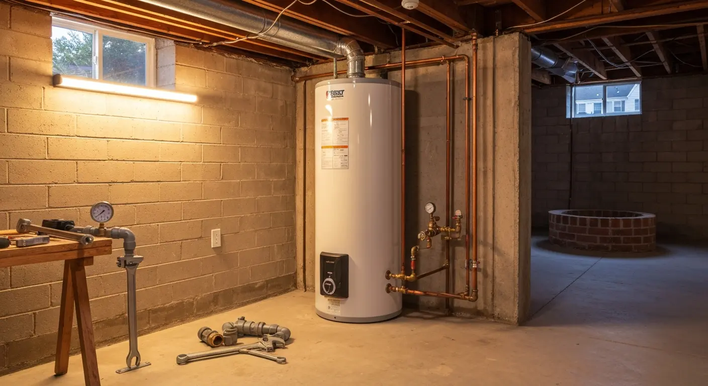 Water heater installation