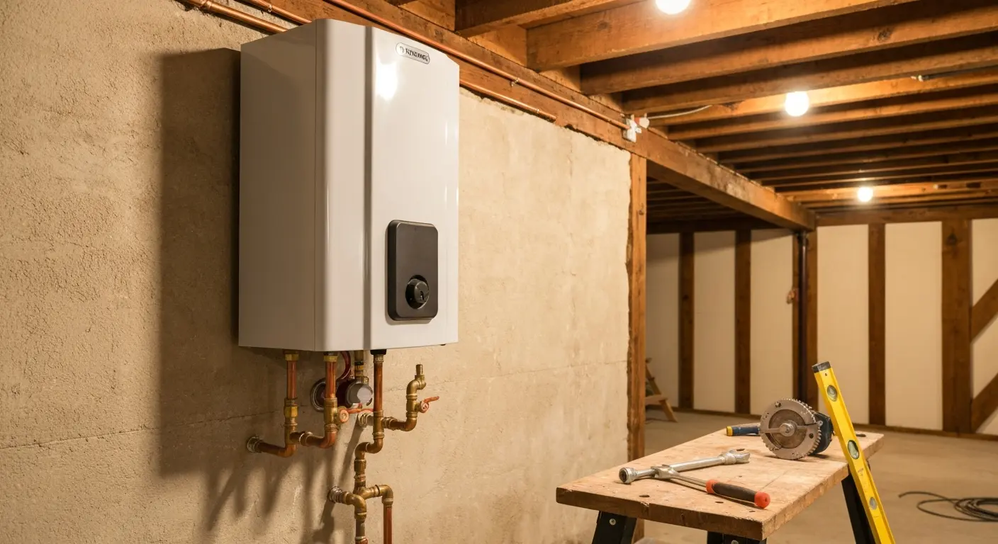 Water heater installation