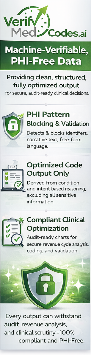 VerifyMedCodes.ai Infographic 3 VerifyMedCodes.ai Infographic 3