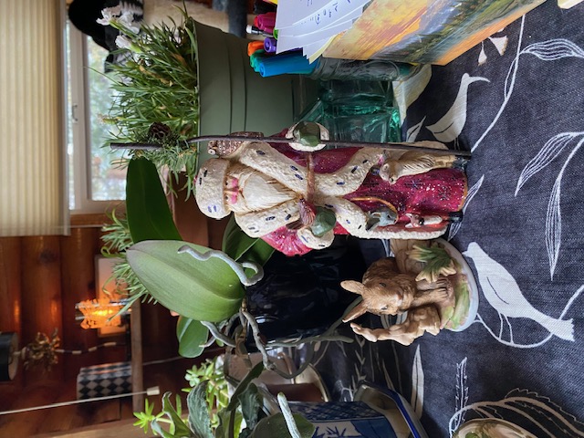 My Mom loves this woodland Santa
