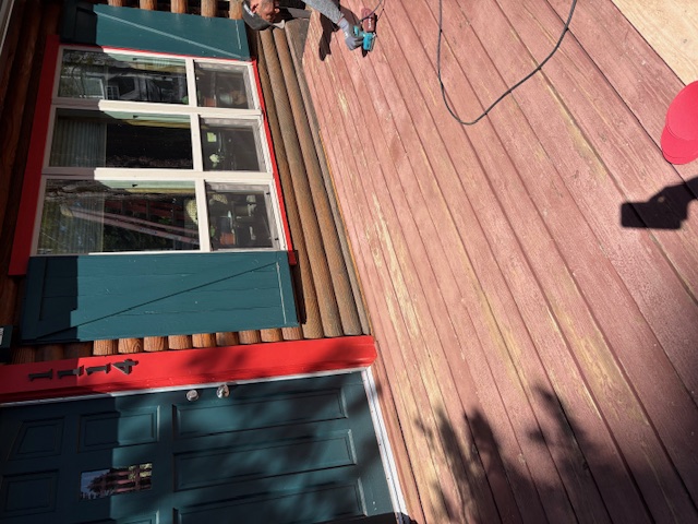 front deck