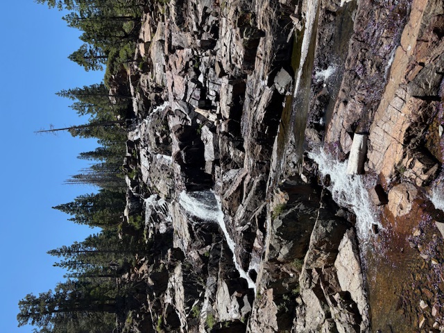 Glen Alpine Creek (just up the road from Fallen Leaf)
