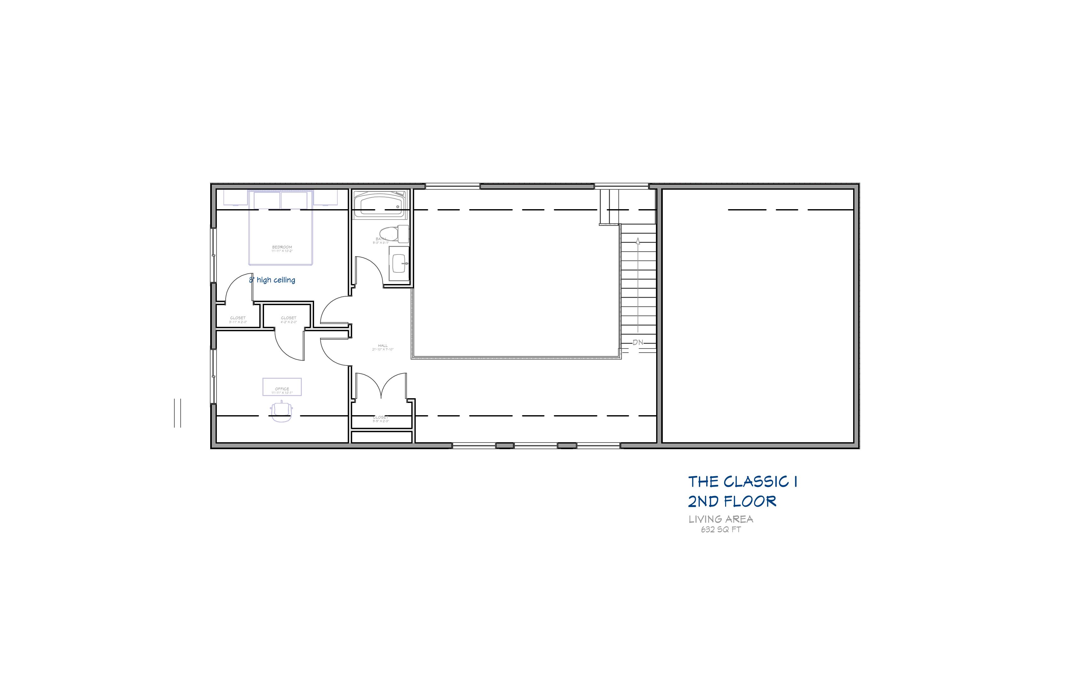 Classic Floor Plan - Second Floor