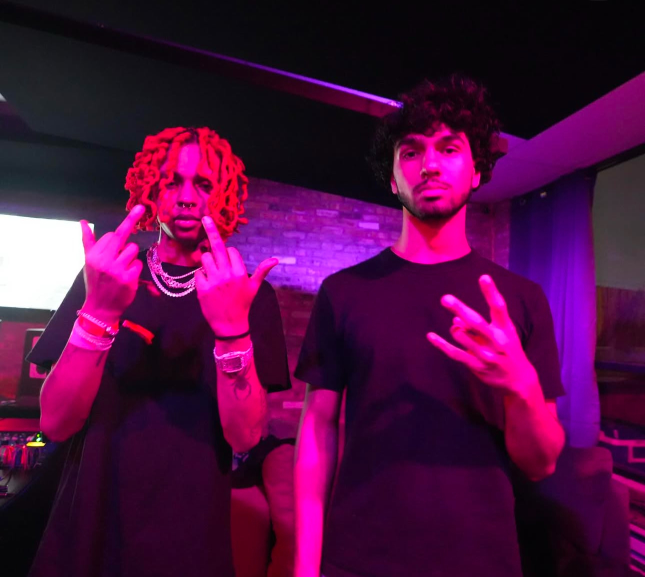 Genie creating beats