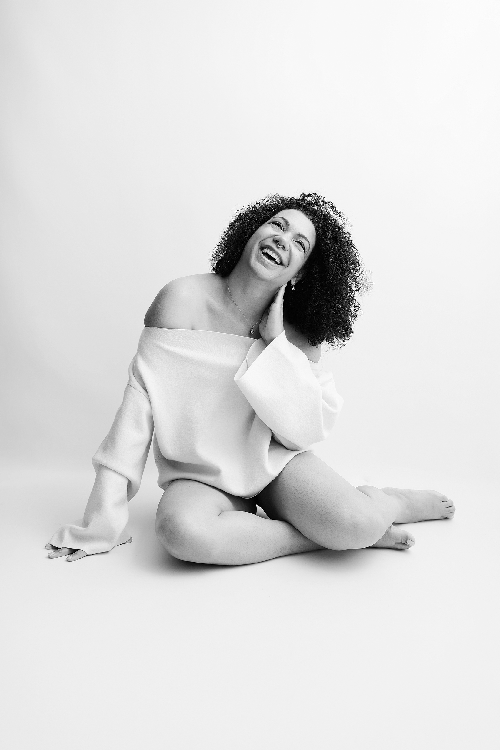 Empowering boudoir session showcasing Amy’s confidence and strength. Empowering boudoir session showcasing Amy’s confidence and strength.