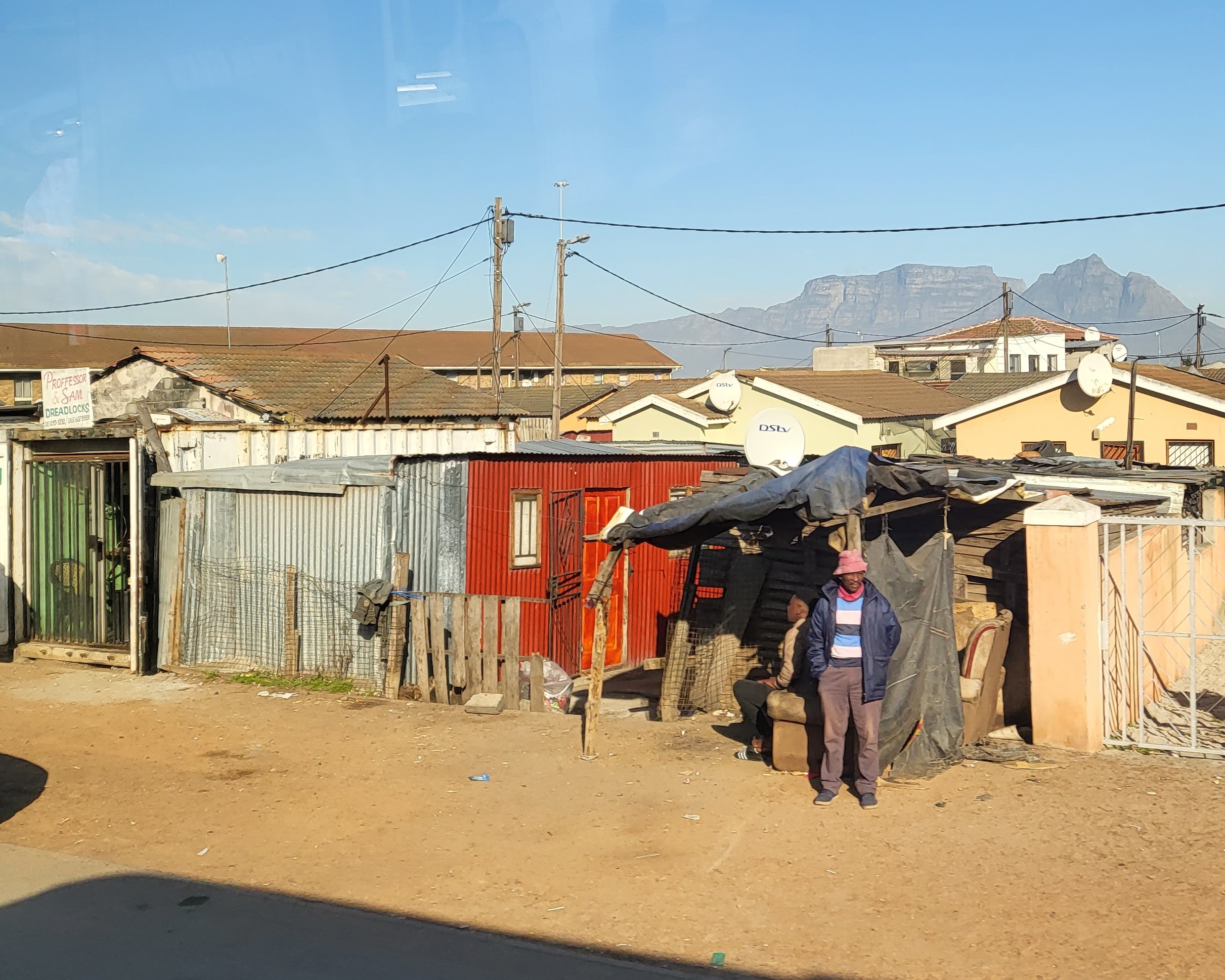 Black South African Shanty Town