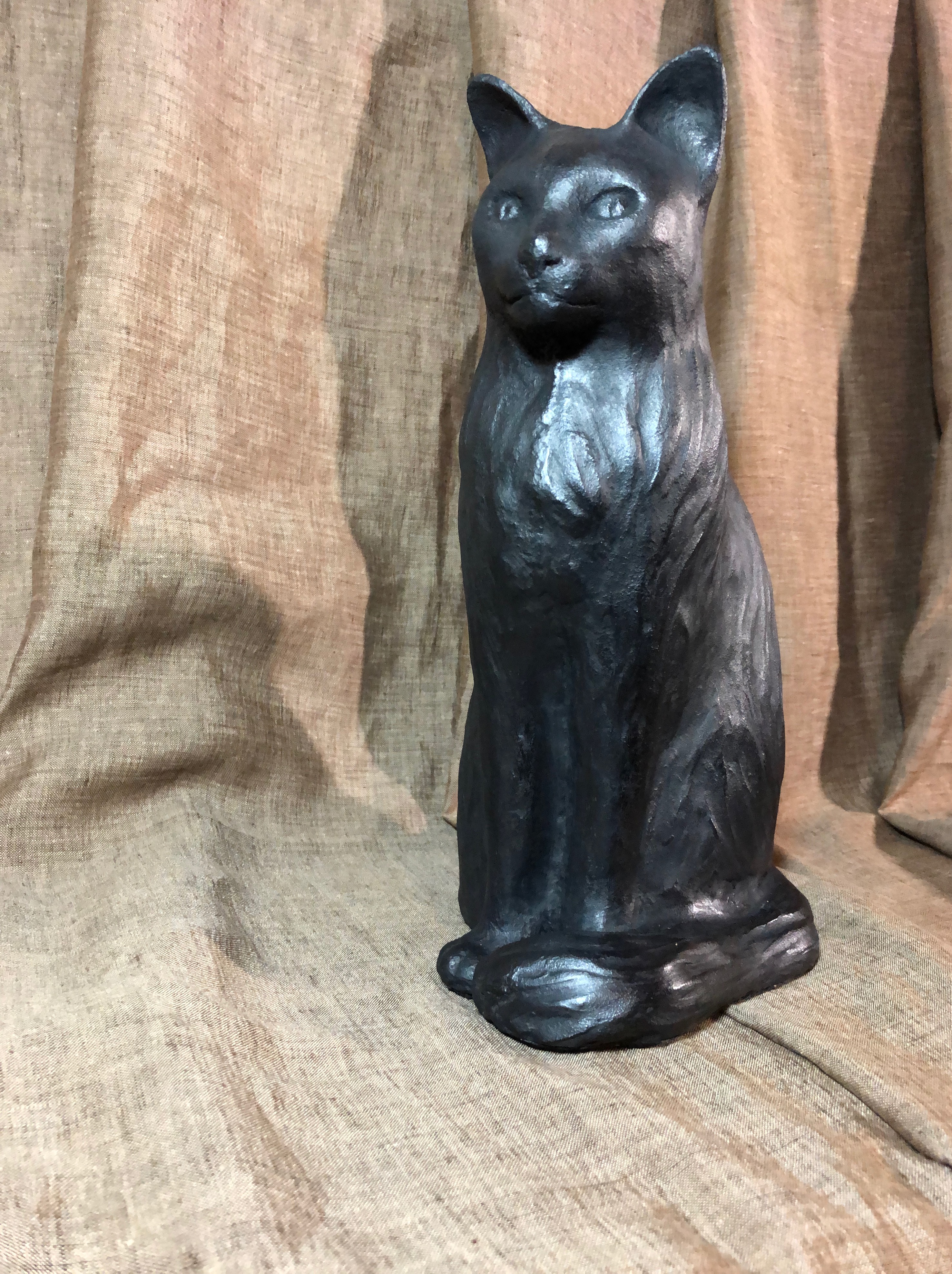 cast iron black cat