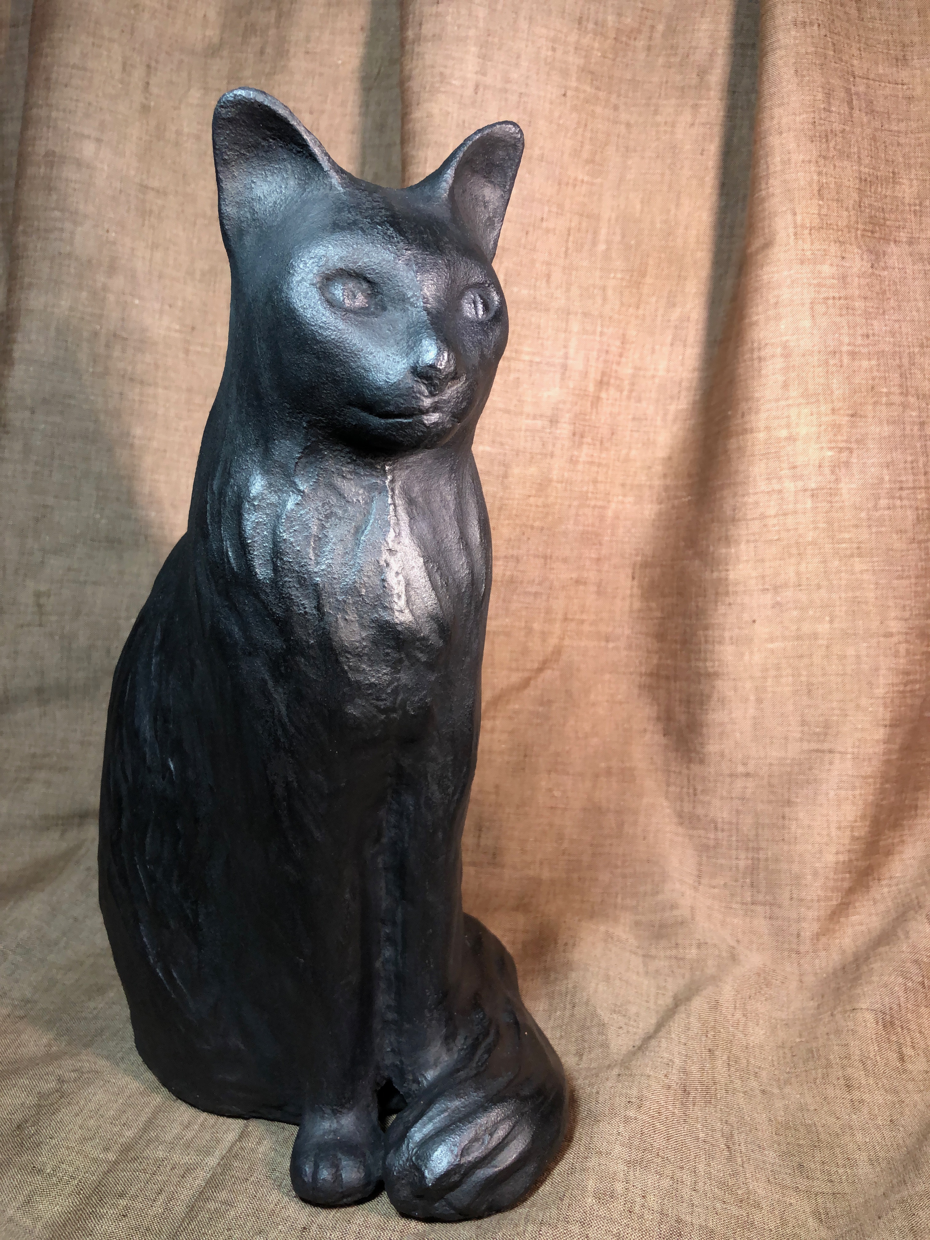 cast iron black cat
