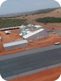 Imagem de painel solar agro