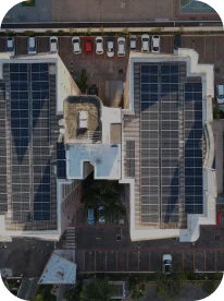 Imagem de painel solar condominial