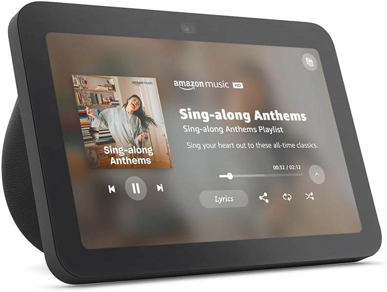 Black Amazon Echo Show Black Amazon Echo Show