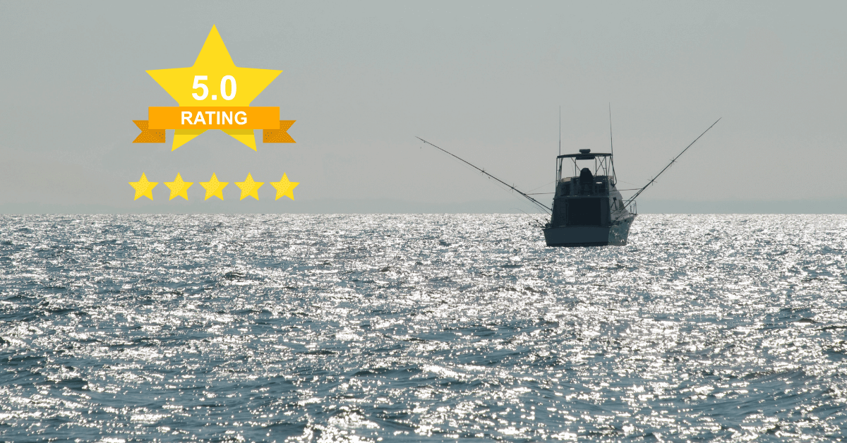 Fishing charter reviews are good for marketing Fishing charter reviews are good for marketing