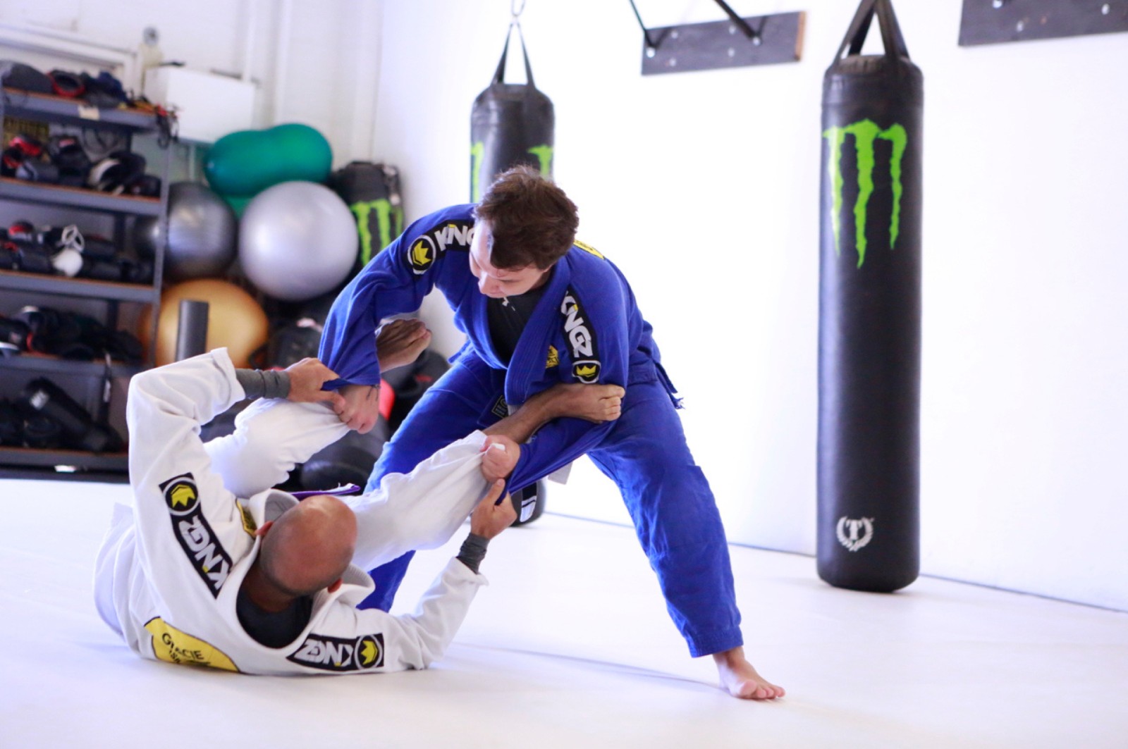 Jiu Jitsu training