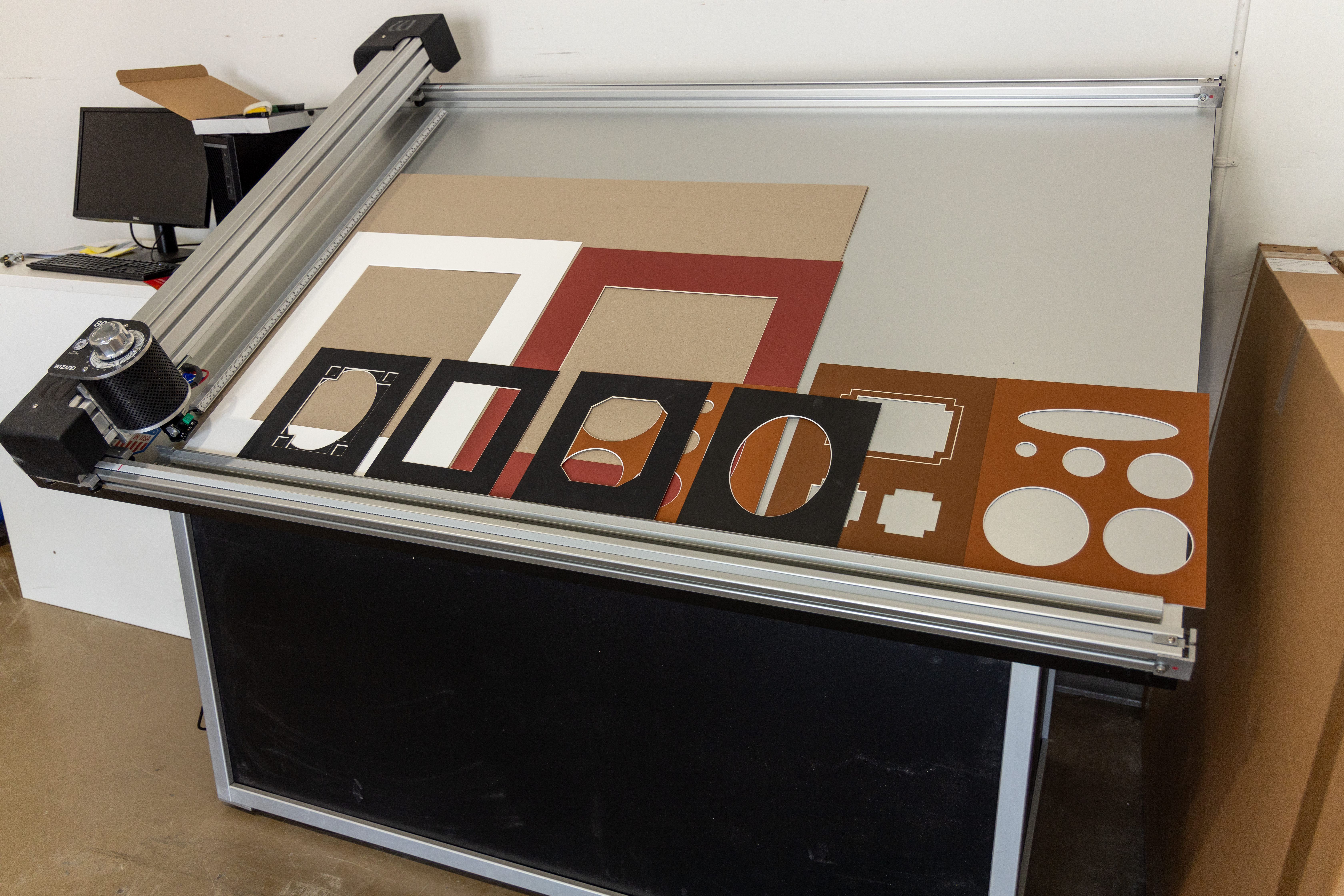 custom framing mat options at create gallery and frames in garden city idaho