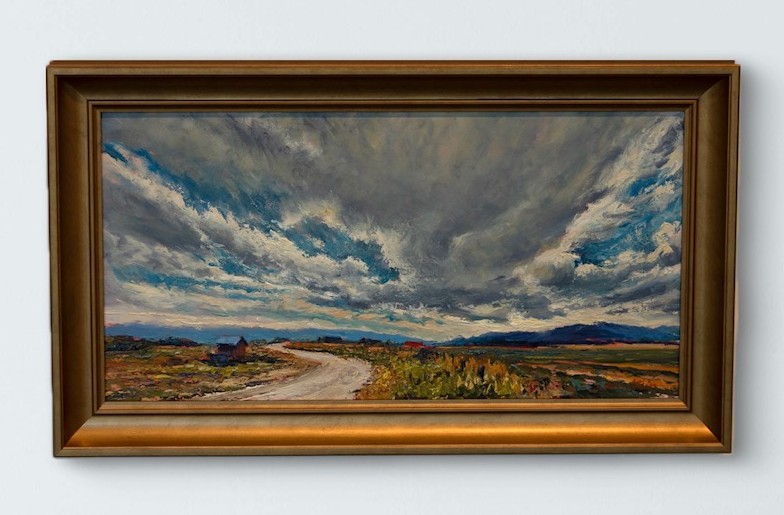 artist thomas van stein artwork currently on display at create gallery and frames in garden city idaho