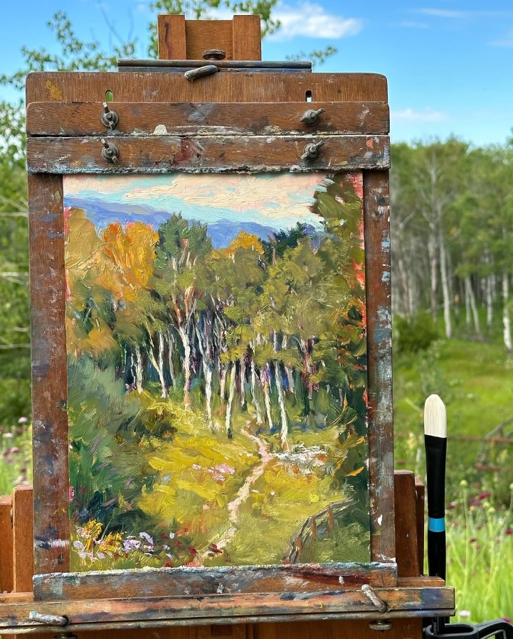 artist thomas van stein painting en plain air artist thomas van stein painting en plain air