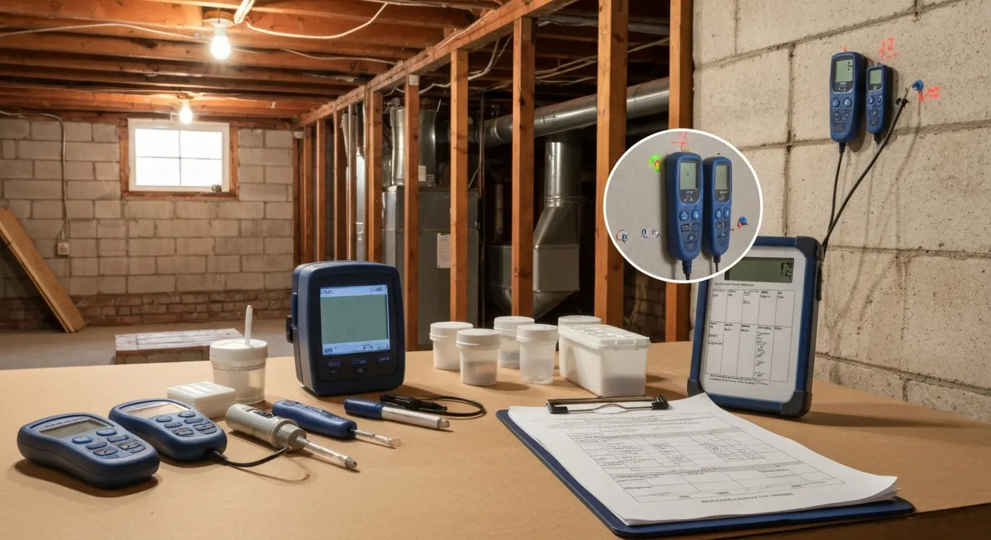 Mold inspection and testing